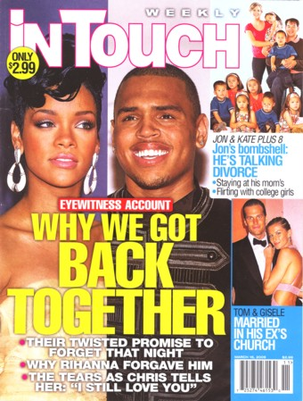 Illustration for article titled This Week In Tabloids: Veiled Vows For Chris And Rihanna